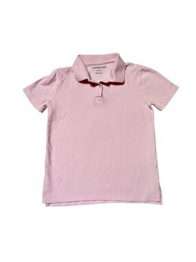 Crewcuts Pastel Pink Polo Shirt Size 6/7